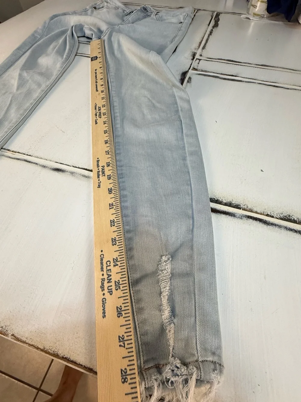 KanCan Light Blue High-Rise Ankle Skinny Jeans 3/25